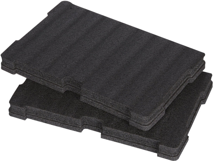 Вкладыш Milwaukee Packout 2шт 4932471428 для кейса и кейса большого L, из вспененного материала, позволяет полностью персонализировать пространство для хранения, вырезая специальные карманы для надежного хранения и защиты инструментов