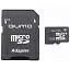 Micro SecureDigital 32Gb QUMO QM32GMICSDHC10U1 {MicroSDHC Class 10 UHS-I, SD adapter}