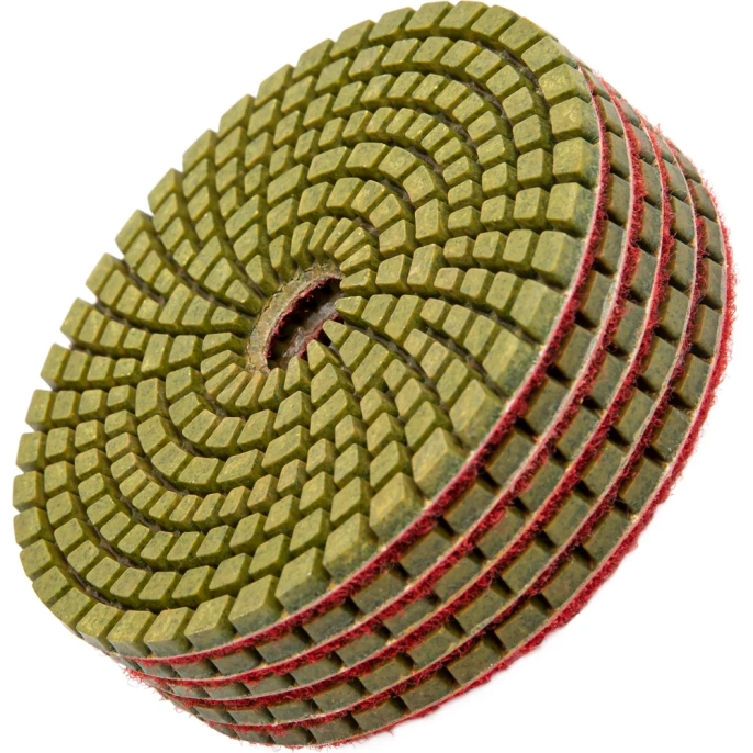 Алмазный гибкий шлифовальный круг (100 мм, P50, мокрое шлифование, 5 шт.) MATRIX 73507