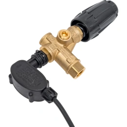 Регулятор давления VRT3 total stop, 310 бар, G 3/8"F, байпас 2хG 3/8"F ACG 4072000007