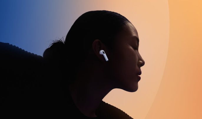 Наушники Apple AirPods 4 MXP63ZA/A (без активного шумоподавления) A3050,A3053,A3058, Bluetooth, вкладыши, белый
