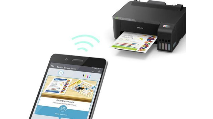 Принтер струйный Epson L1250 цветная печать, A4, с СНПЧ, черный [c11cj71405/403/402]