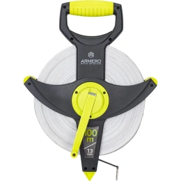 Измерительная фиберглассовая лента Armero 100 м AI11-100/A112/100
