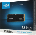 SSD накопитель Crucial P3 Plus CT1000P3PSSD8 1ТБ, M.2 2280, PCIe 4.0 x4,  NVMe,  M.2