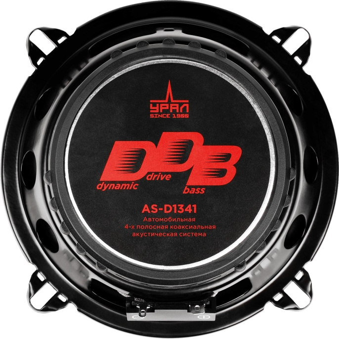 Колонки автомобильные Ural DDB AS-D1341 160Вт 13см 5дюйм ком.:2кол. коаксиальные четырехполосные