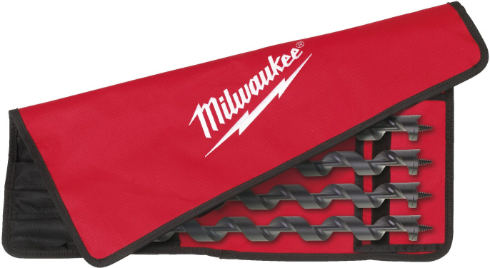 Набор сверл Milwaukee Impact Linemans 48136780 для сверления твердых и мягких пород дерева, фанеры, ДСП, ламинированных панелей, экзотических пород дерева, подходит для гайковертов и других аккумуляторных и сетевых инструментов