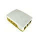 Корпус ACD RA600 Корпус ACD White+Yellow ABS Case for Raspberry 4B