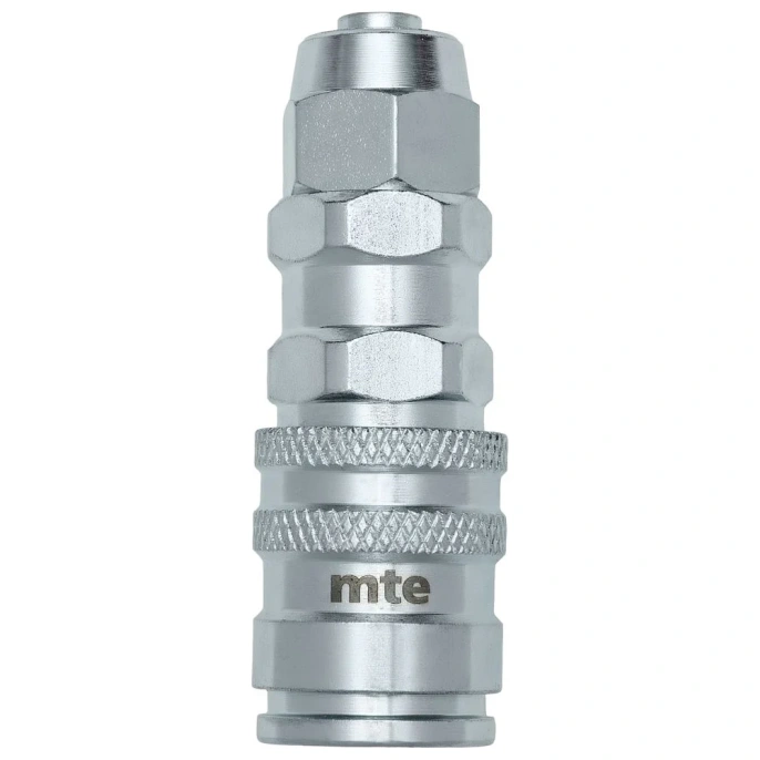 Соединитель быстросъемный с накидной гайкой для полиуретанового шланга 8x12 мм MTE 2699100780