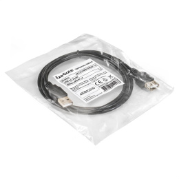 Удлинитель USB 2.0 ExeGate EX-CC-USB2-AMAF-1.5 Am/Af, 1,5м EX294743RUS