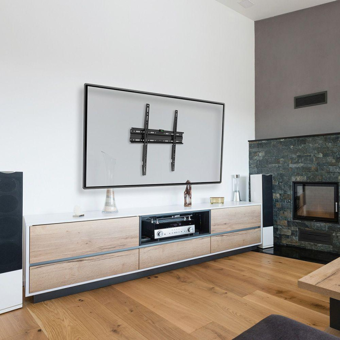 Кронштейн для телевизора Arm Media PLASMA-3 new, 22-65", настенный, фиксированный,  черный [10207]