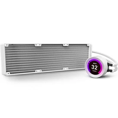 Система водяного охлаждения NZXT KRAKEN Z73 RGB - 360mm AIO Liquid Cooler with Aer RGB and RGB LED (White)