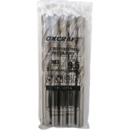 Сверло по металлу HSS OXCRAFT 9.5 мм (в упаковке 5шт) 03070954