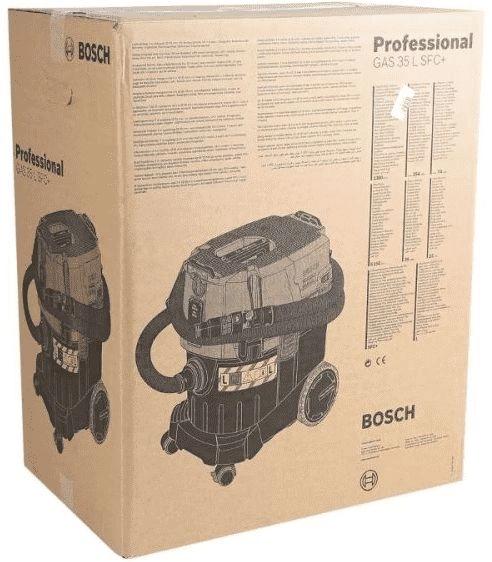 Строительный пылесос Bosch GAS 35 L SFC+, синий [06019c3000]