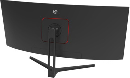 34" Монитор SunWind SM-34QV401, 3440x1440, VA, 165Гц, 2хHDMI, 2хDP, изогнутый, черный [sm34vg01]
