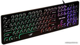 Dialog Gan-Kata Клавиатура KGK-16U BLACK - игровая с RGB-подсветкой, USB, черная