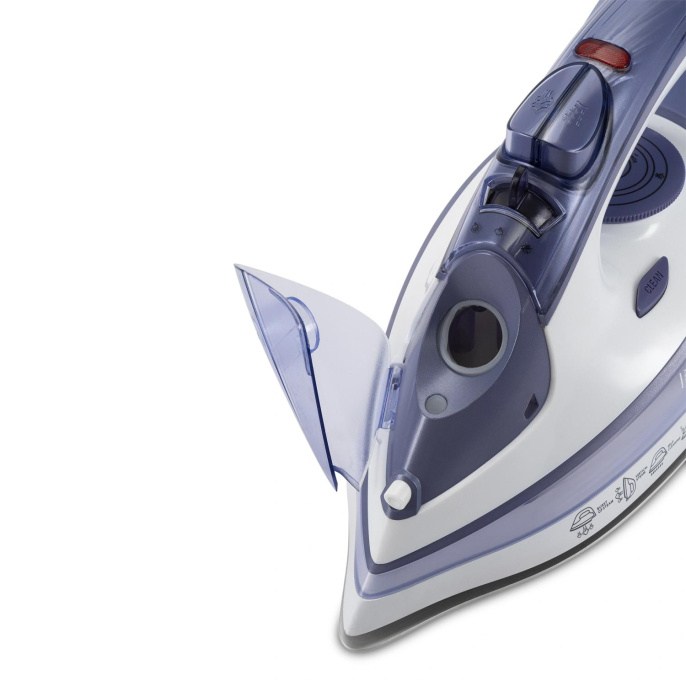 Утюг COOLFORT CF-3409,  с паровым ударом,  3000Вт,  с автоотключением,  сиреневый и белый