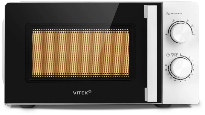 Микроволновая Печь Vitek VT-MW0120 20л. 700Вт белый/серебристый