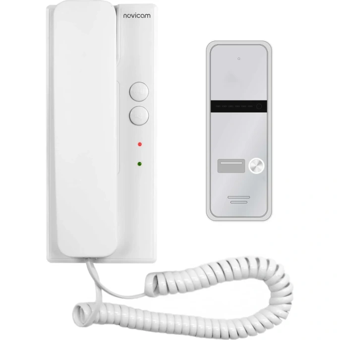 Комплект аудиодомофона Novicam voice kit для частного дома или офиса 4123