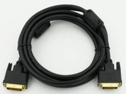 ESPADA Кабель DVI-D m DVI-D m 3м феррит.кольца черный