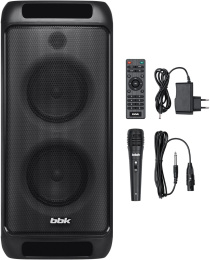 Колонка портативная BBK BTA7030, 40Вт, черный [bta7030 (b)]