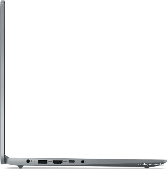 Ноутбук 15.6" IPS FHD LENOVO IdeaPad Slim 3 15AMN8 серый (Ryzen 5 40/16Gb/512Gb SSD/VGA int/noOS) ((82XQ01C8PS))