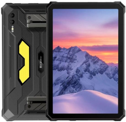Планшет Blackview Active 10 Pro 7300 2.5 8C RAM12Gb ROM512Gb 10.95" IPS 1920x1200 5G Android 14 черный/желтый 108Mpix 16Mpix BT WiFi microSD 2000Gb 30000mAh 1440hrs
