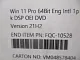 Комплект программного обеспечения Windows 11 Pro English OEM DVD Pack