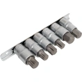 Набор головок-бит разнопрофильных Spline-Torx-Hex на планке (6 шт; 1/2") Forsage F-40920(46634)