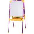 Растущий мольберт для мела/магнитно-маркерный BRAUBERG NIKA KIDS, сиреневый 53x46 см 238050