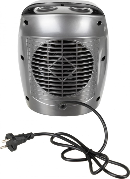 Тепловентилятор керамический CENTEK CT-6020,  1500Вт,  с термостатом, 2 режима, серый,  черный