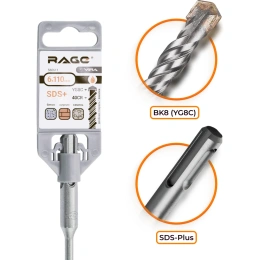 Бур по бетону (6х110 мм; SDS+) RAGE by VIRA 560611