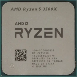 CPU Socket-AM4 AMD Ryzen 5 3500X Matisse, AM4, 6 ядер, 4.1/3.6 ГГц, кэш 32 МБ, 7 нм, TDP 65W OEM