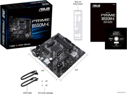 Материнская плата Asus PRIME B550M-K Soc-AM4 AMD B550 4xDDR4 mATX AC`97 8ch 7.1 GbLAN RAID+VGA+DVI+HDMI