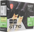 Видеокарта MSI NVIDIA  GeForce GT 710 GT 710 2GD3H LP 2ГБ DDR3, Low Profile,  Ret