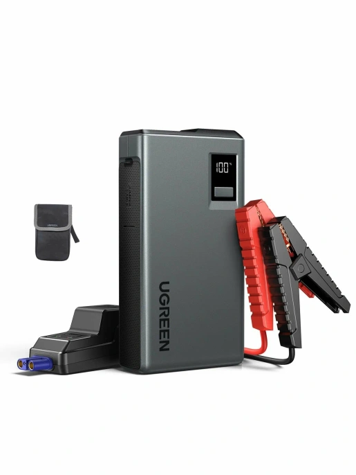 Пусковое устройство UGREEN ES702 35977 12000mAh Car Jump Starter. Цвет: серый 35977_