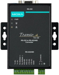 Преобразователь MOXA TCC-100, RS-232 в RS-422/485, Surge protection 15 KV