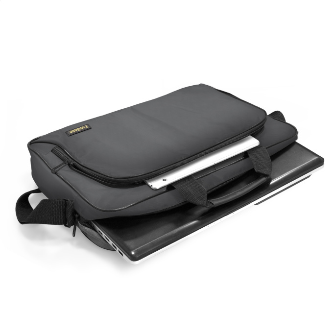 Сумка ExeGate Office F1596 Dark-Grey, темно-серая, полиэстер, для ноутбуков до 15.6" EX264612RUS