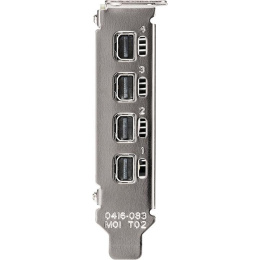 Видеокарта NVIDIA Quadro T600 4GB GDDR6 PCI-E x16 LP bracket + ATX bracket + mDP-DP cables 900-5G172-1721-000