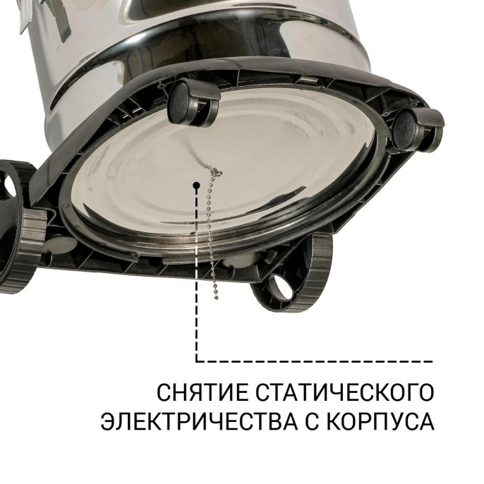 Строительный пылесос Bort BSS-1215,  синий [93417784]