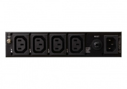 ATEN PE4104G-AT-G Устройство распределения питания, с управлением, 10A, 2.4kW, 4 порта, 1 банк, IP доступ, ввод C14, 4*C13;вкл/выкл по портам;без шнуров