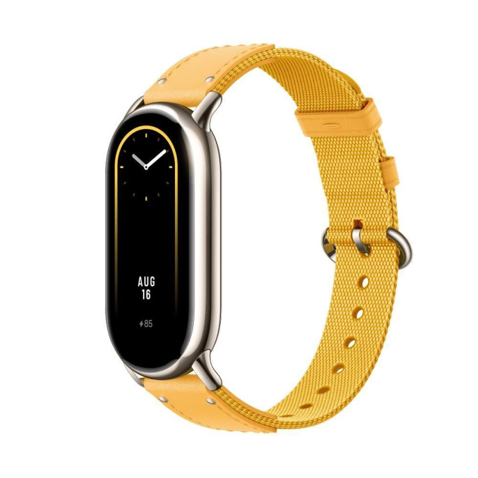 Ремешок для фитнес-браслета Xiaomi Smart Band 8 Braided Strap - Yellow