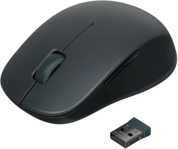 Мышь беспроводная Xiaomi Dual-mode Wireless Mouse 2, Bluetooth/Радио, оптическая, USB, 1200dpi, черный [bhr8850gl]