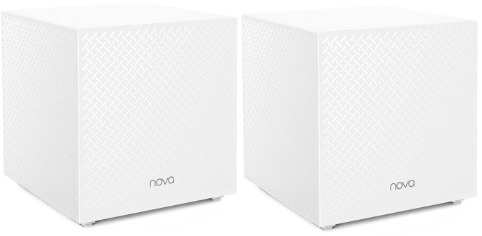 Бесшовный Mesh роутер TENDA MW12, AC2100, белый, 2 шт. в комплекте [mw12 2-pack ]