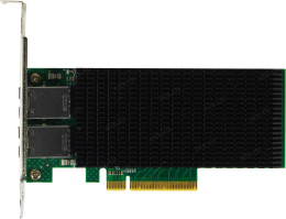 Сетевой адаптер ExeGate EXE-X540-T2 (PCI-E x8 v2.1, порты 2xRJ45 (медные), 10Gb/s (10/1Gb/s, 100Mb/s), Server NIC Intel Chipset X540-AT2) EX296226RUS
