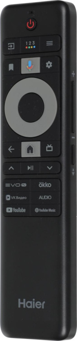 Телевизор QLED Haier 43" HQLED S2 Pro Frameless черный 4K Ultra HD 60Hz MEMC DVB-T DVB-T2 DVB-C DVB-S2 USB WiFi Smart TV RUS (DH1PMAD00RU)