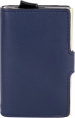 Чехол для кредитных карт Piquadro Lyra PP5649W92R/BLU4, кожа натуральная, синий