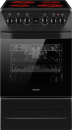 Плита Электрическая Weissgauff WES 2V16 BE черный стеклокерамика без крышки