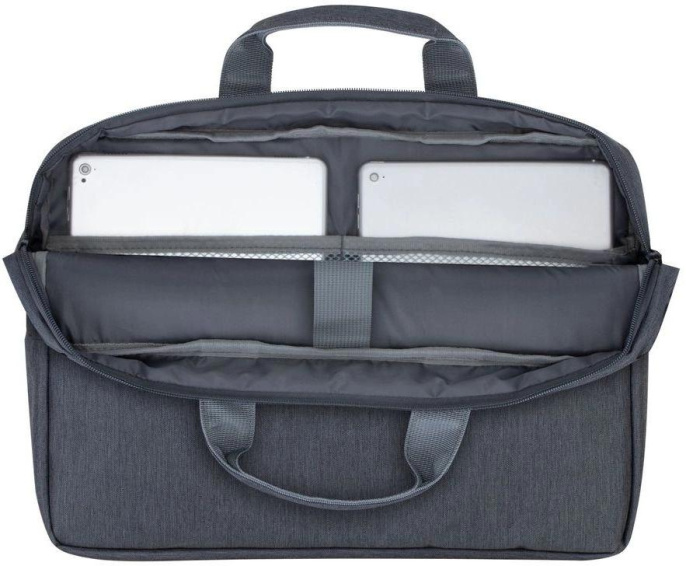 Сумка для ноутбука 15.6" Riva 7532 темно-серый полиэстер 7532 DARK GREY