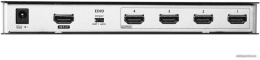 Разветвитель Aten VS184B VS184B-AT-G для av-аппаратуры, вход: 1xHDMI, 1.8м 4K при 60 Гц, выход: 4xHDMI, 1.8м 4K при 60 Гц, 15м 1920x1200, скорость передачи данных: 18 Гбит/с