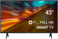 43" Телевизор SunWind SUN-LED43XS301 FULL HD, черный, СМАРТ ТВ, YaOS